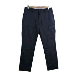 🚨 Tommy Hilfiger Men Cargo Utility Pants Size 32x30 Navy Straight Nylon Casual